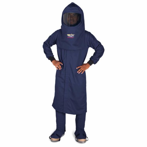 Photo of ETEK, Economy Arc Flash Kit with model - Navy Blue