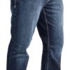 Stanco FR Jeans - 3/4 front view of blue jeans