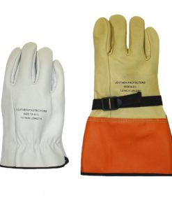 Leather Gloves - Electrical Leather Protectors